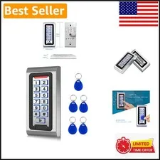Zinc Alloy Keypad Access Control - 2000 Users, Waterproof and Easy to Install