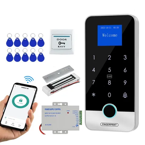 Tuya Smart Fingerprint Access Control Kit, a Four-in-one Access Control Syste...