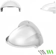 Universal Sun Rain Shield for Outdoor CCTV Cameras - Anti-Glare Weather Cover...