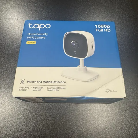 TP-Link **Tapo C100** 1080P HD Indoor Camera for Baby/ Pet Monitor