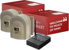 Secure Your Home: 1/2 Mile Wireless Driveway Alarm with Easy Setup & Ringtones