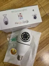 WiFi Panorama Smart Camera Bulb with 360° View and Motion Detection