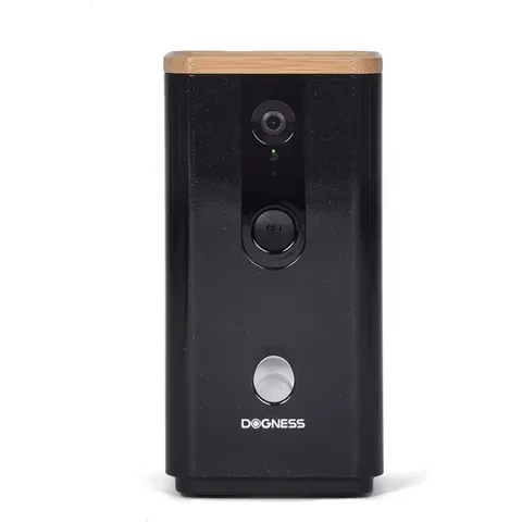 Dogness Smart Cam Treater Black WIFI Cat & Dogs Treat  Dispenser HD Cam