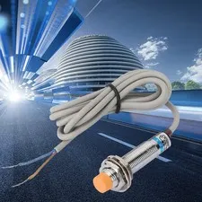 Nickel Plated Brass LJ12A3-4-J/EZ AC NO Inductive Proximity Sensor Switch Detec