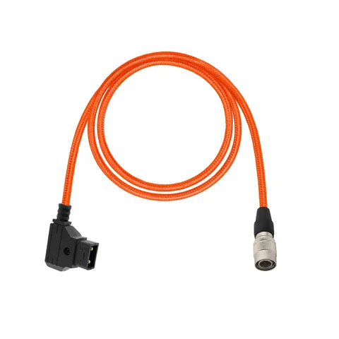 D Tap To Hirose 4 Pin Male Power Cable For Sound Devices Zoom SmallHD Wire