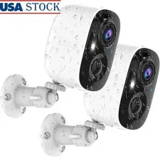 2K UHD Wireless Security Camera Night Vision Two Way Audio Motion Detection New