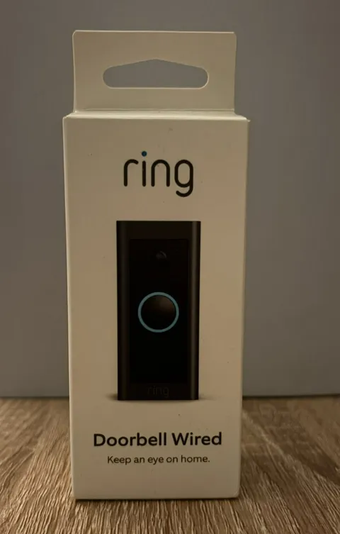 Ring Video Doorbell Wired Wi-Fi Night Vision Motion Detection WI-FI 1080p HD