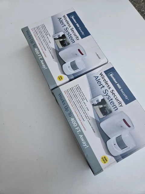  2 Bunker Hill Security Alert System Item 62447 New Open Box 400ft Range 