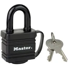 Master Lock 7804EURD Time Resistant Black Finish 40mm Lock