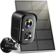 Security Cameras Wireless Outdoor, 2K Solar Cameras for Home Security, Wifi Came