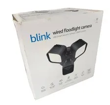 Blink - Wired Floodlight Camera - Smart security camera, 2600 lumens, HD live...