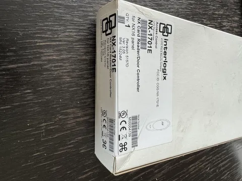 Interlogix NX-1701E Access control, NX card Reader/door controller