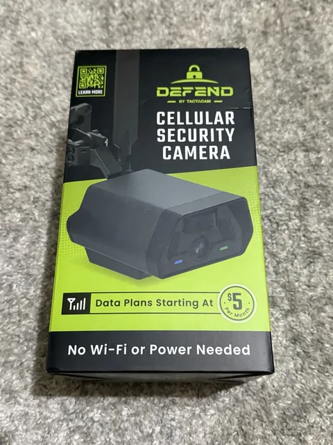 Tactacam Defend Cellular Security Camera NEW