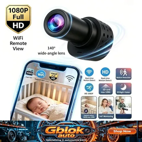 2026 Smart Mini WiFi Camera Wireless HD 1080P  Night Cam Home Security Camera