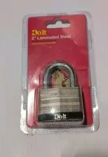 Do it Laminated Steel 2" Laminated Pin Tumbler Padlock 1805DDIB SIM Supply, Inc.