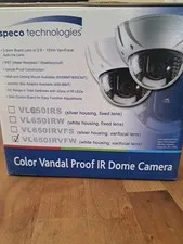 speco technologies vl650IRVFW 2.8-12mm IP dome camera vandalism proof