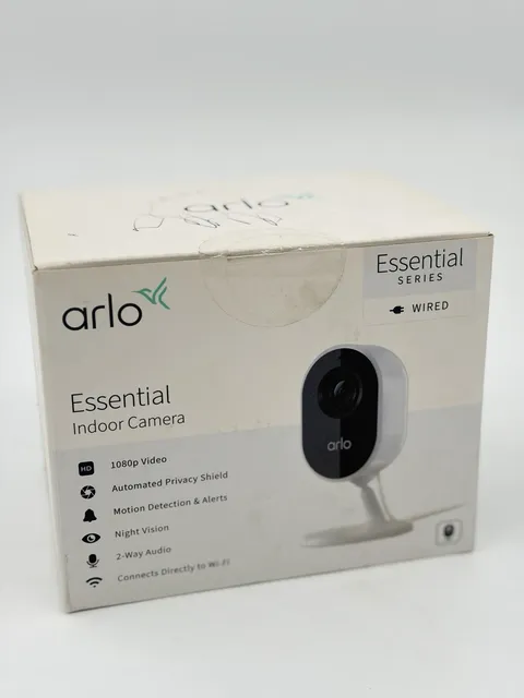 Arlo Essential Indoor Security Camera - White (VMC2040-100NAS)