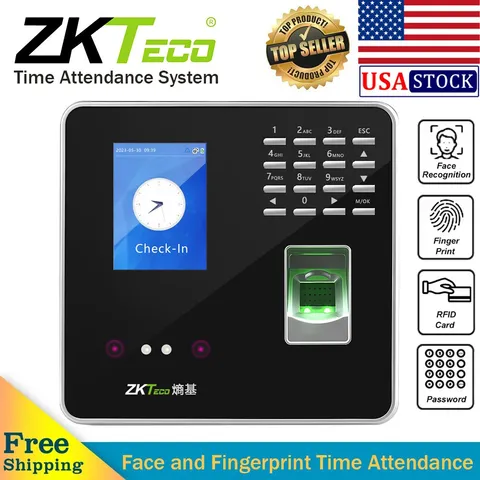 ZKTeco FA200 Biometric Fingerprint Password Time Attendance Machine Employee