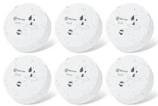 Geevon 6 Pack Water Leak Detectors,100dB Sensor Alarms for Home