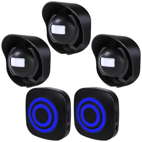 328ft Range Wireless Driveway Alarm, Outside Motion Sensor Alarm