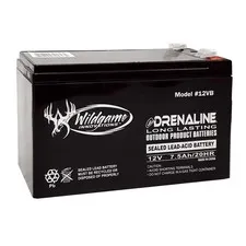 WILDGAME INNOVATIONS 12V Edrenaline Rechargeable Battery for One Size,