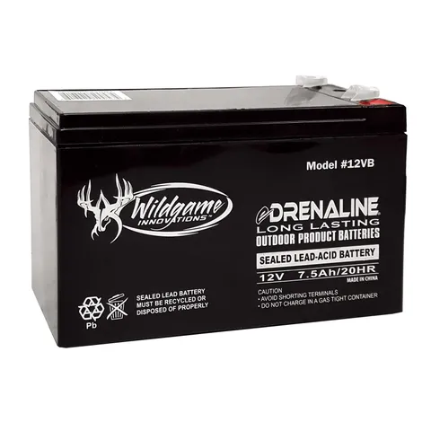 WILDGAME INNOVATIONS 12V Edrenaline Rechargeable Battery for One Size,