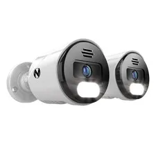 Night Owl Wired IP 4K UHD Indoor/Outdoor Add On Spotlight Cameras with White