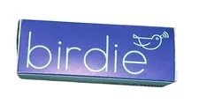 She's Birdie Original Personal Safety Alarm for Women Metallic Gemstone Purple 
