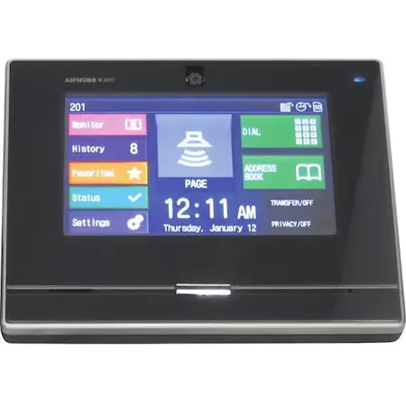 Aiphone Ix-Mv7-W Video Master Station, 10-7/16" H