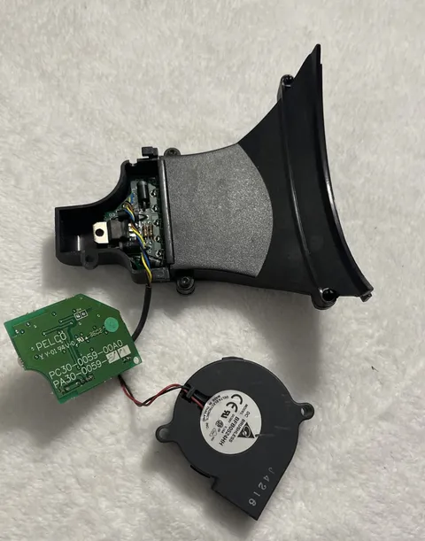 PELCO P30-0059-00A0 CIRCUIT BOARD w/BFB0524HH DELTA COOLING FAN