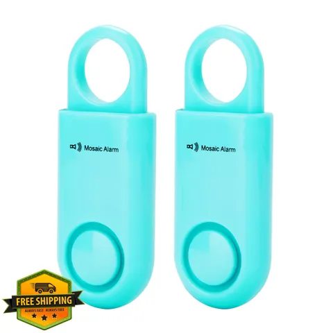 Mosaic Alarm Aqua Personal Safety Alarm Keychain Siren