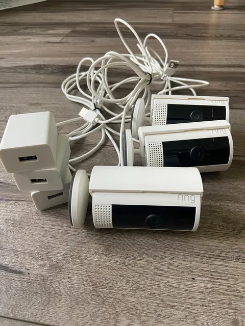 Set of 3 Ring Indoor Cam (2nd Gen) Plug-In Wi‑Fi Indoor IP Security Camera