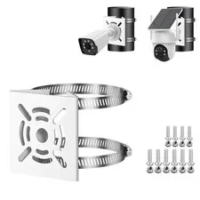 Universal Vertical Pole Mount for , White