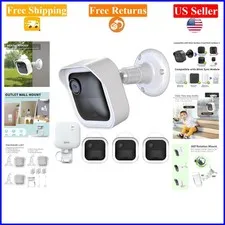 3-Pack Blink Outdoor Camera Housing & Adjustable Mounts, White