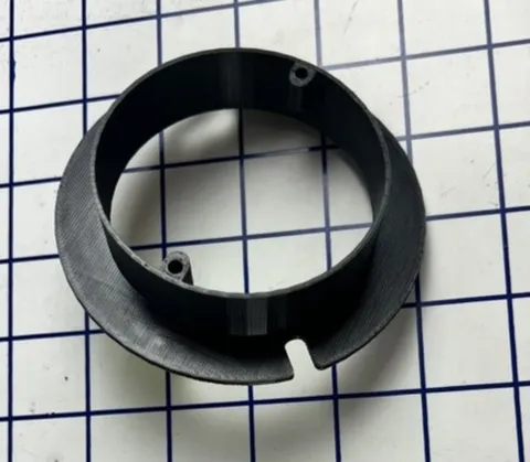 Universal Security Camera Stucco Rough-In Ring | 4-1/8" OD x 2-7/8" ID