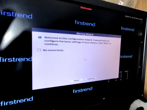 Firstrend FTUS-W843M1TAS-XM-M Wireless Security Camera System – NVR w/ 2 Camers