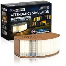 Attendance Simulator - DIY Home System That Casts Shadows on Curtains or Wall...