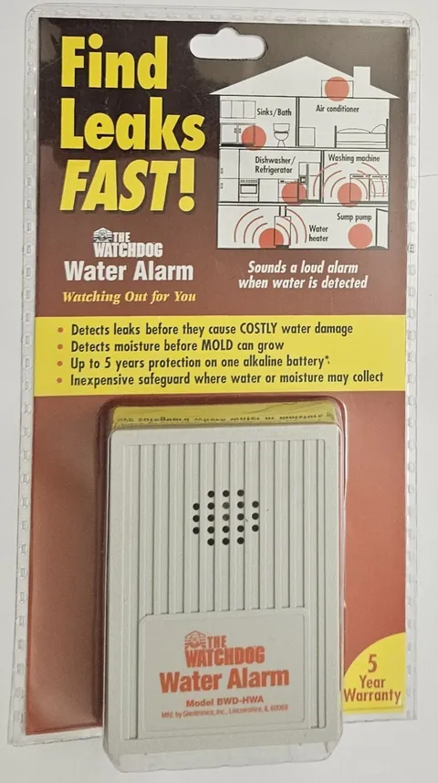Glentronics BWD-HWA Watchdog Water Alarm - White