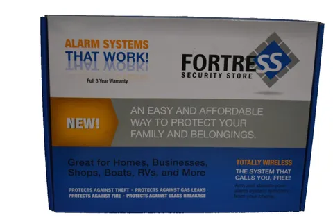Fortress Security Store wireless alarm system NIB