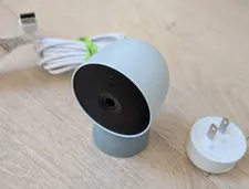 Google Nest Security Cam (Wired) - 2nd Generation - Fog, 1080p, Motion Only