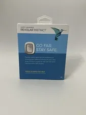 Revolar Instinct Safety Wearable Tracker (Silver) BRAND NEW Apple Google W/Case