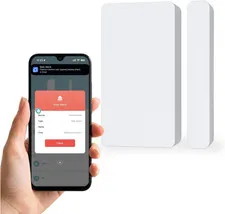 Mini Door Sensor, Wireless Door Window Sensor for Home Automation, Works with AP