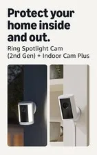 Battery Powered Wireless Security Camera, Ring Spotlight Cam Indoor Outdoor
