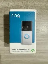 Ring Battery Doorbell Pro – 1536p HD+ 3D Motion Detection –New 8401