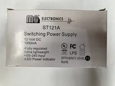 MG Electronics ST121A Switching Power Supply 12VDC 1000mA 100-240V