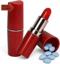 Fake Lipstick Diversion Safe - Secret Stash Compartment | Hide Pills, Money, Je