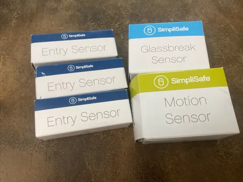 SimpliSafe 1st Generation Motion Detector Sensor & Glass break Sensor Lot
