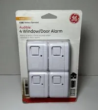 NEW! 4 Pack GE Personal Security Window Door Alarm Model 45174 Home Security NEW