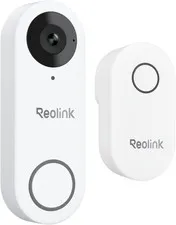 REOLINK 2K Video Doorbell Wi-Fi Camera with Chime, 3:4 Head-To-Toe View, 180°Vie