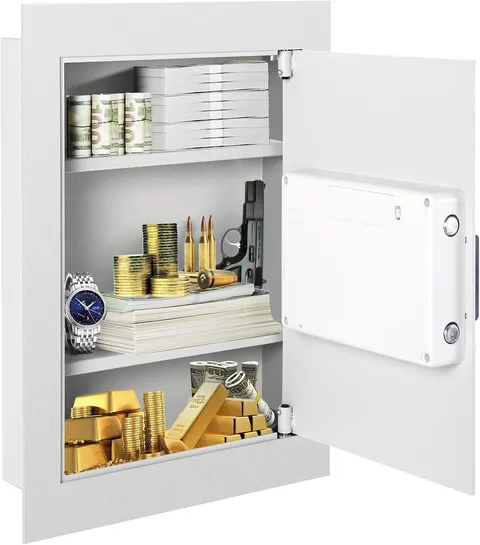 Digital Wall Safe Built-in Wall Safes Flat Recessed Wall Hidden Safe Security